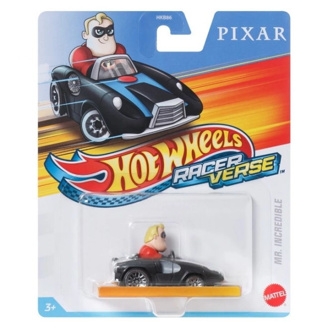 Mr. Incredible RacerVerse fém versenyautó