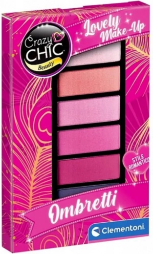 Clementoni Crazy Chic Pink Power szemhéjpúder paletta