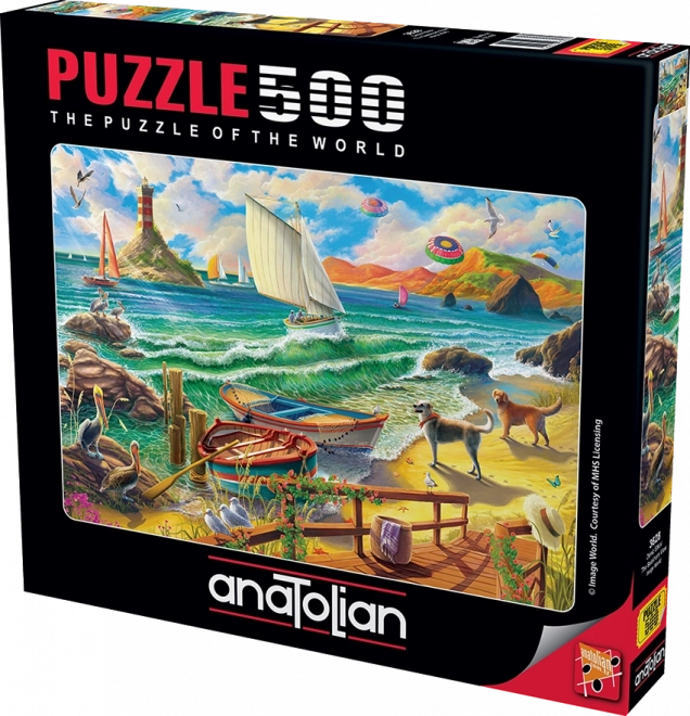 Anatolian tengerparti puzzle 500 darab