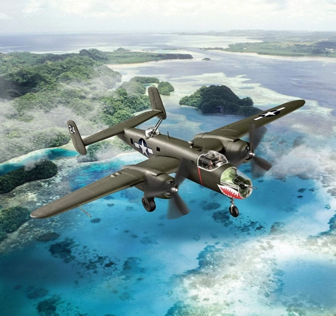 Revell B-25 mitchell műanyag modell