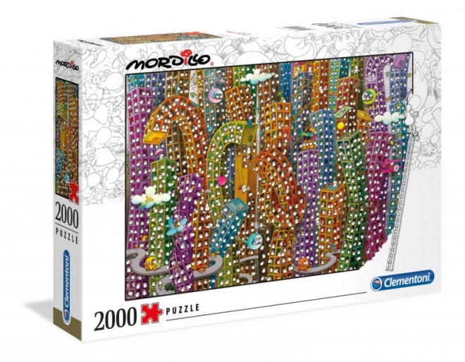 Clementoni Mordillo dzsungel puzzle 2000 darab