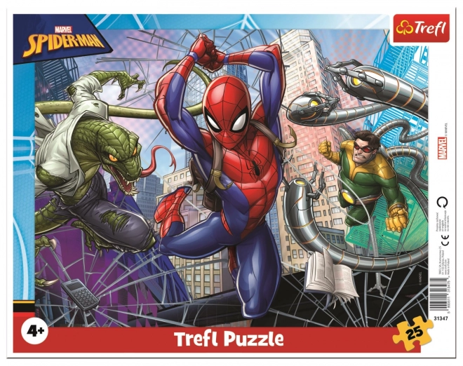 Bátor Spiderman puzzle 25 darabos