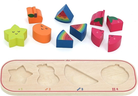 Beillesztő Puzzle Tanulok Számolni Gyümölcs, Sarah Betz