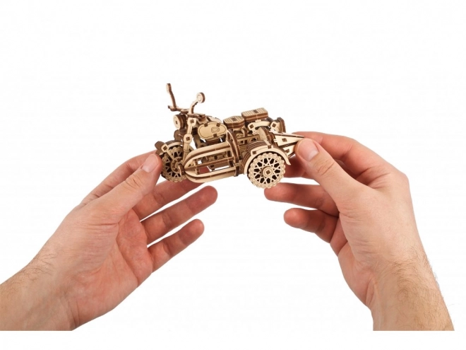 Ugears katonai teherautó 3D fa makett