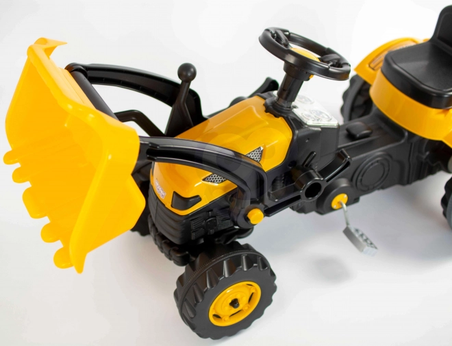 Pedálos traktor buldózerrel Woopie-tól