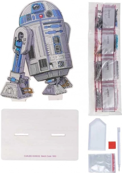 Gyémánt festés XL Star Wars: R2-D2