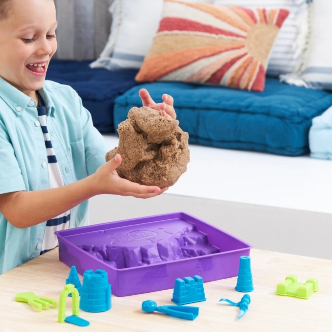 Kinetic Sand strand építkezés készlet