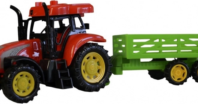 MaDe traktor pótkocsival, magyarul beszél