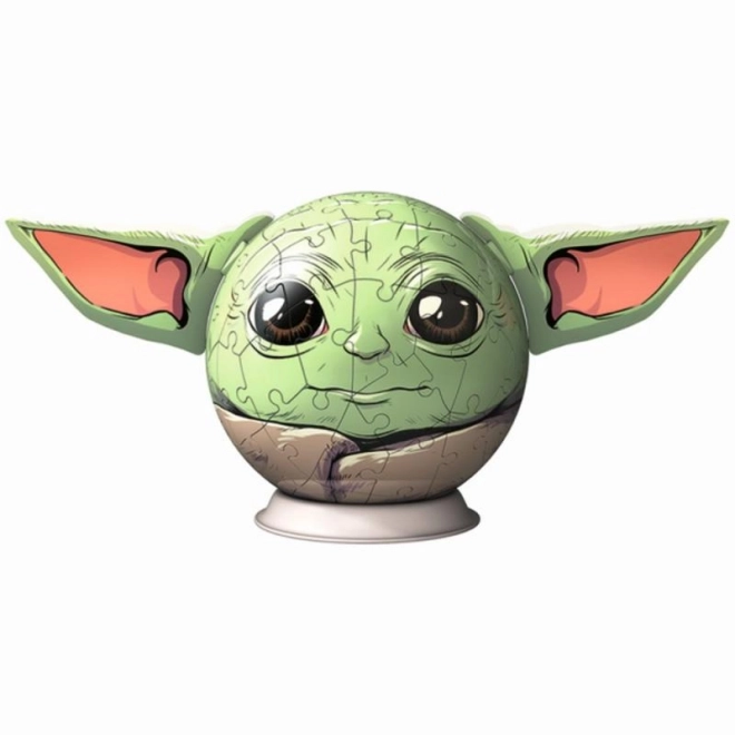 Star Wars Baby Yoda 3D puzzle golyó