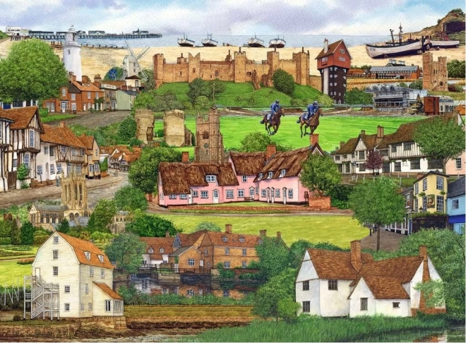 Ravensburger 500 darabos kirakó Suffolk menekülés