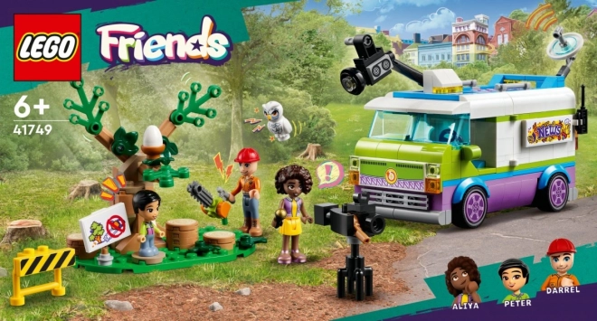 LEGO Friends újságíró furgon