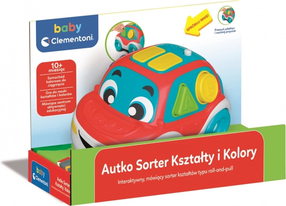 húzható autó forma- és színválogatóval