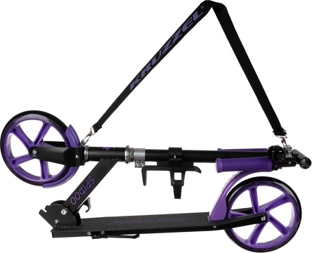 Összecsukható városi roller nagy kerekekkel (200 mm) gyerekeknek – lila