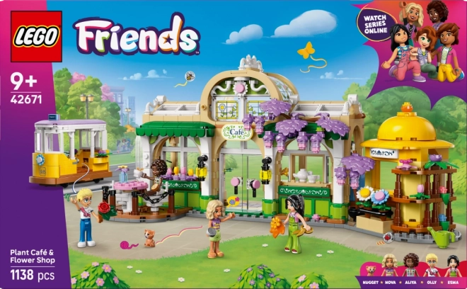 LEGO Friends Kávéház és Virágbolt