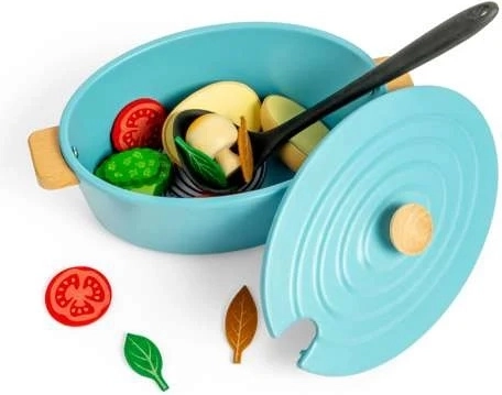 Bigjigs Toys Gyermek Rakott Tál Zöldségekkel