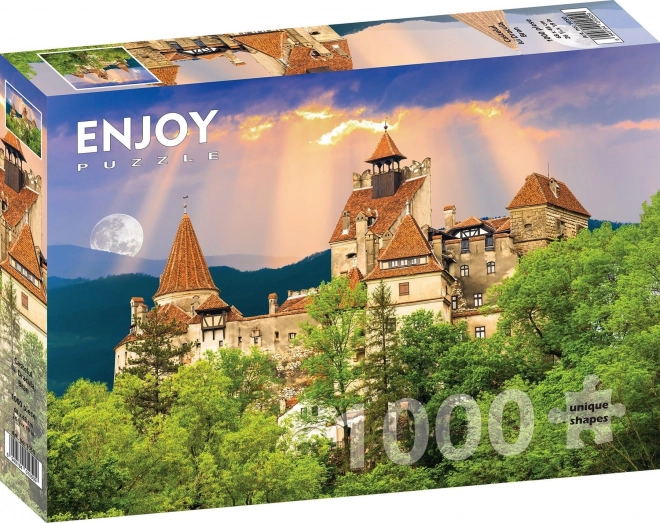 Drakula kastély puzzle 1000 darabos készlet