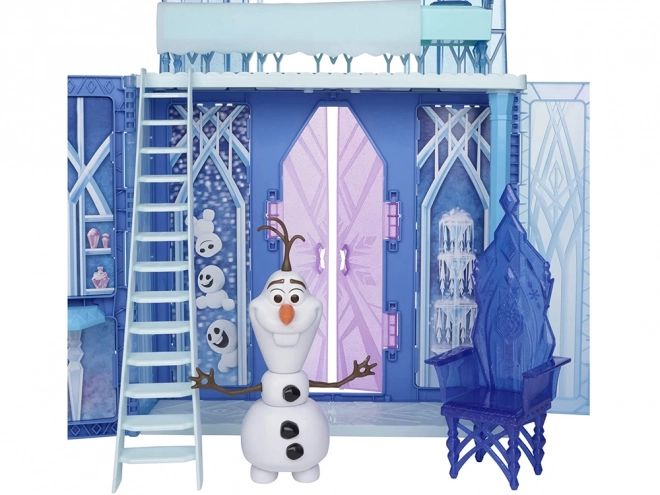 Elsa varázslatos jégpalotája a Frozen témával