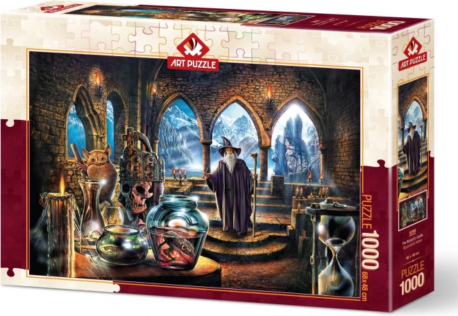 Varázsló vára puzzle 1000 darabos