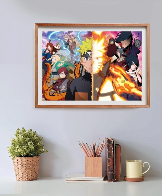 Naruto anime puzzle - 500 darabos