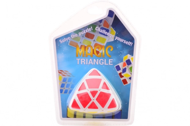 Pyraminx háromszög puzzle párna kocka