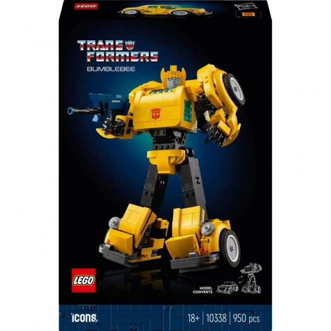 Lego Icons Transformers Bumblebee felnőtt építő készlet