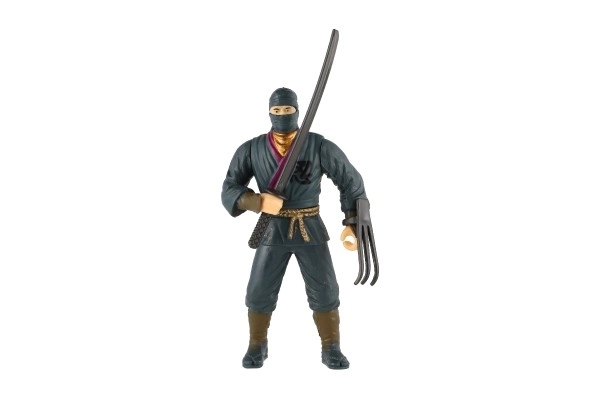 Ninja figura 10 cm kiegészítőkkel