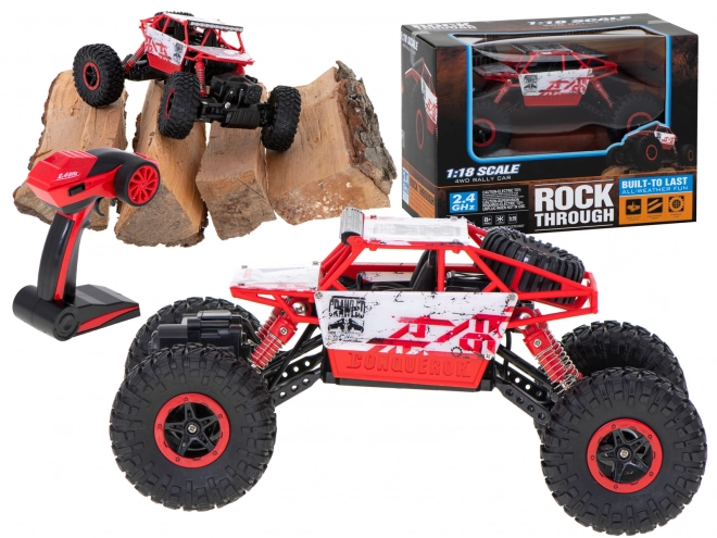 Rc rock crawler távirányítós terepjáró autó