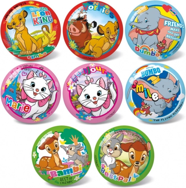 Disney Classics labda 11 cm különböző mintákkal