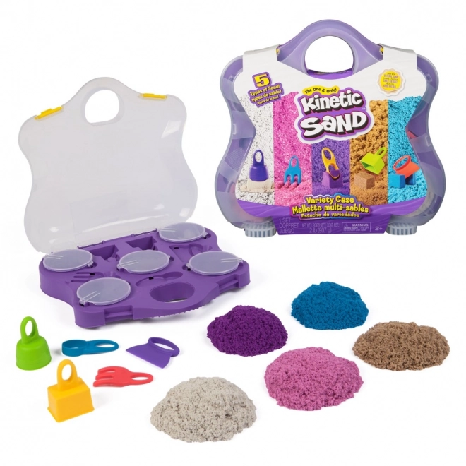 Kinetic Sand homokgyurma készlet kiegészítőkkel