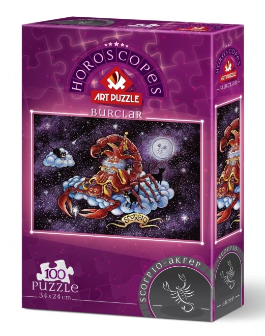 Puzzle Skorpió Csillagjegy 100 Darabos