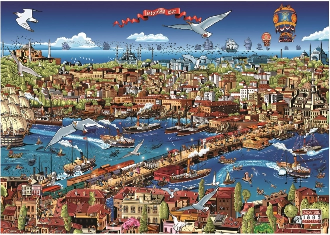 Istanbul 1895 - 3000 darabos puzzle ANATOLIAN