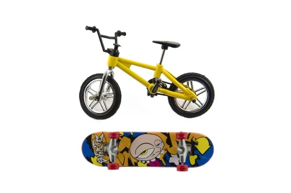 Élethű mini BMX és finger gördeszka