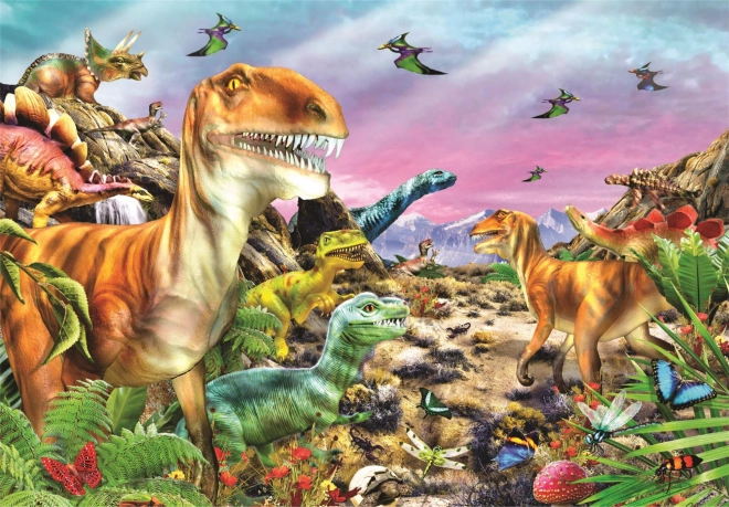 Lenyűgöző dinoszaurusz téma