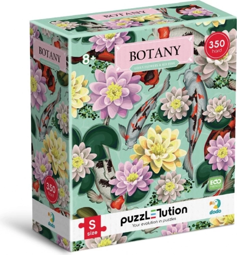 Puzzle Botanika: Lótuszvirágok és koi pontyok 350 darab