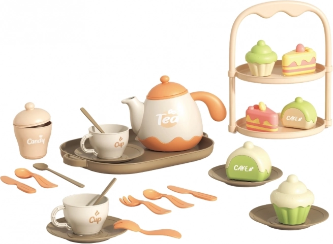 Woopie Fa Tea- és Desszert Készlet 25 db