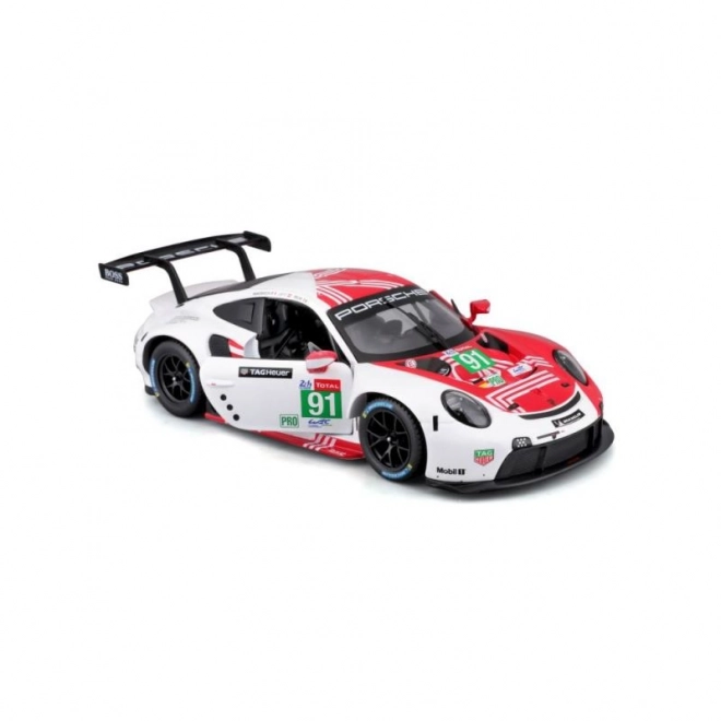 Bburago Porsche 911 RSR LM 2020 versenyautó 1:24