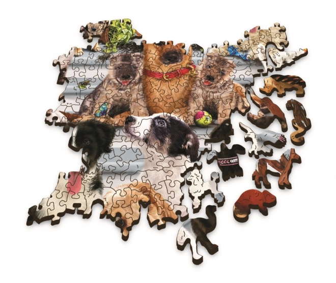 Trefl fa puzzle kutyabarátok 1000 darabos