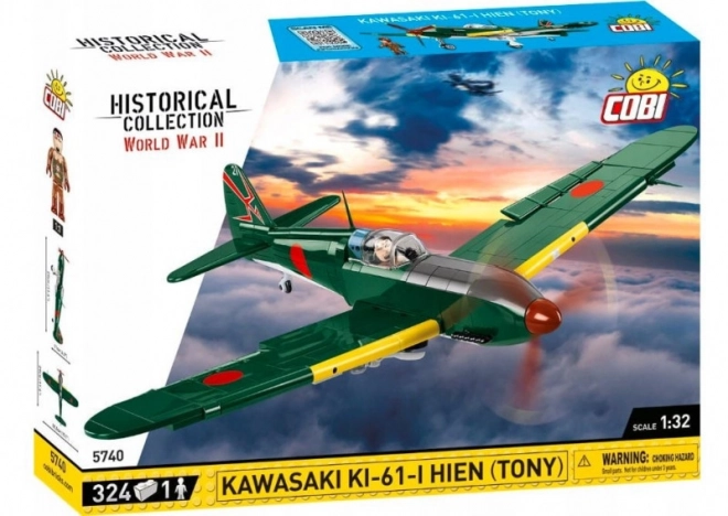 cobi kawasaki ki-61 "létkező fecske" modell