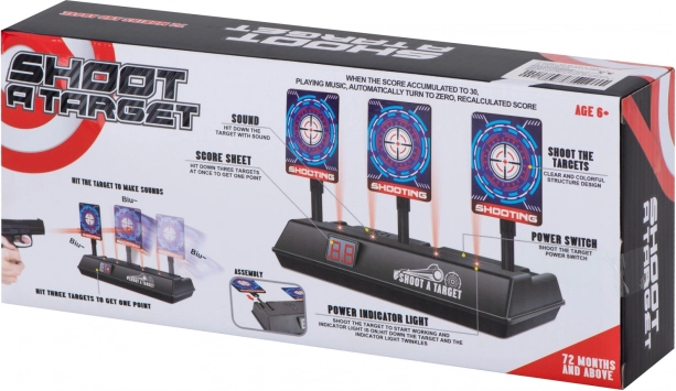 Elektronikus célpont szett gyerekeknek