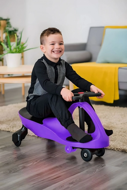 Wiggle jármű LED kerekekkel lila színben ECOTOYS