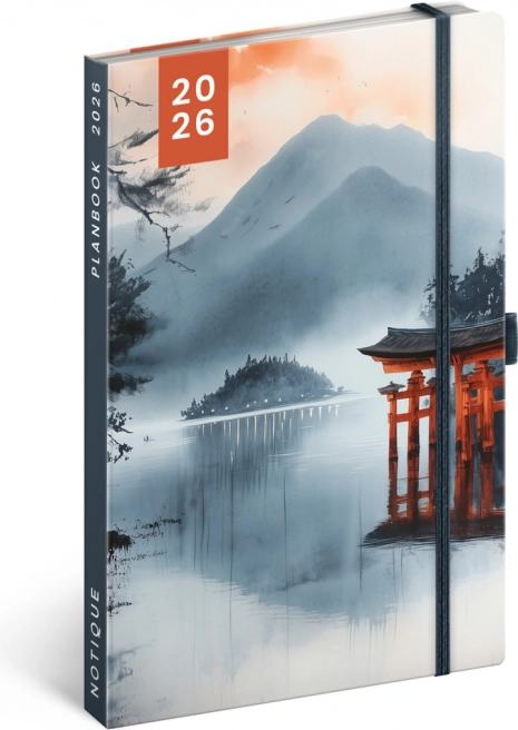 Notique Planbook naptár és jegyzetfüzet Japán 2026