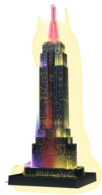 Ravensburger Világító 3D Puzzle Éjszakai Kiadás Empire State Building