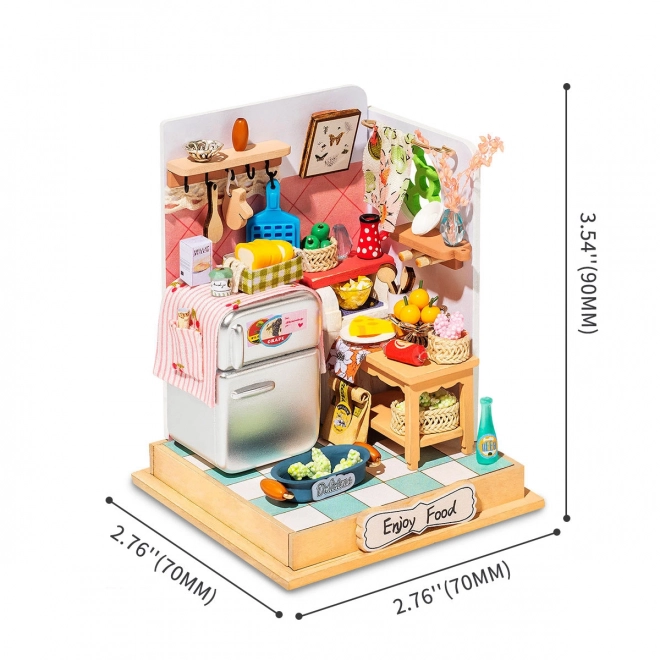 robotime konyhai élet miniatúra