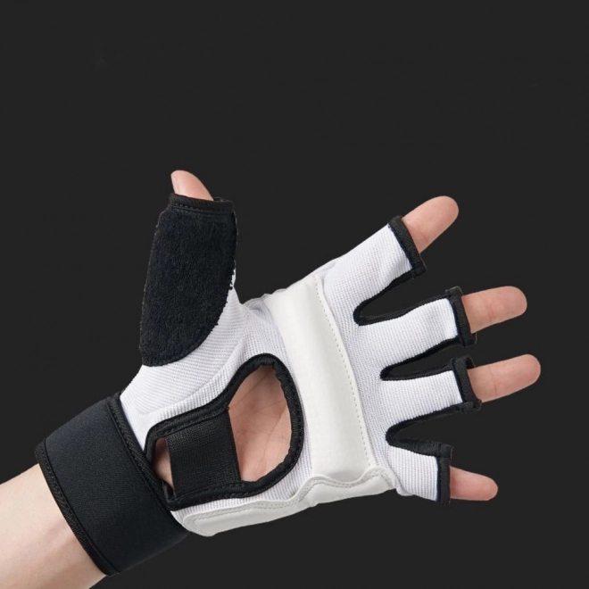 Taekwondo sportkesztyű fehér XS