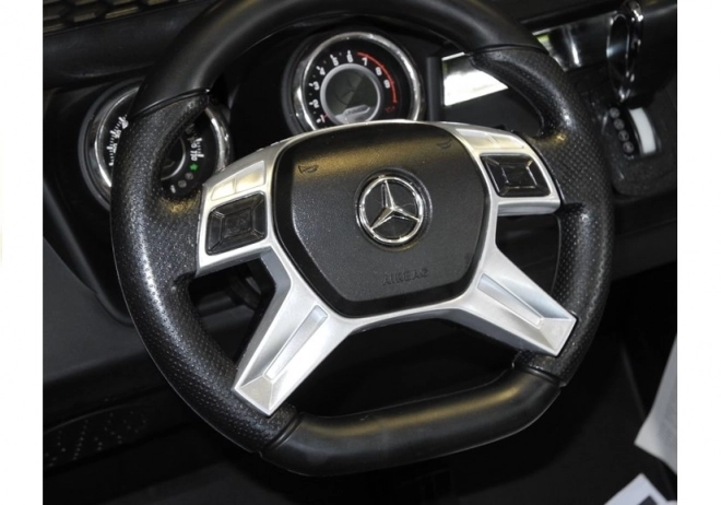 Mercedes Unimog fekete akkumulátoros autó – Fehér