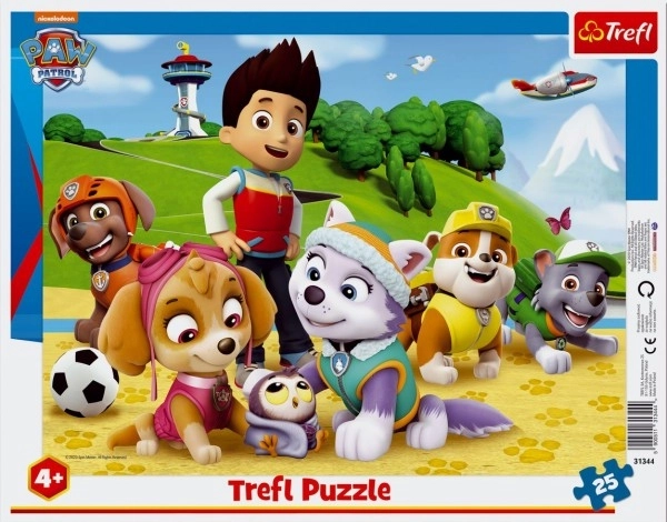 Paw Patrol egyedi puzzle gyerekeknek