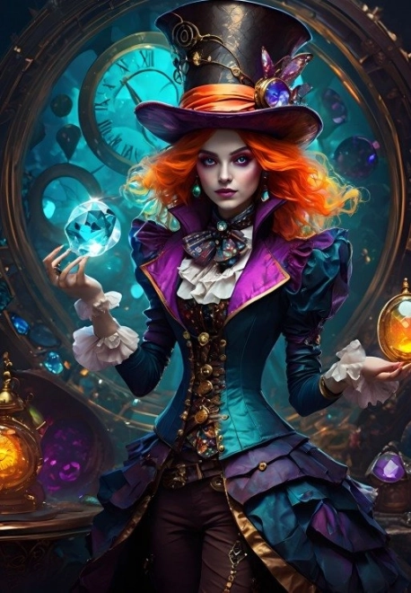 Steampunk Victoria puzzle 1000 darabos