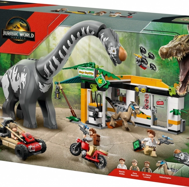 LEGO Jurassic World A titanosaurus és a raptor nyomában