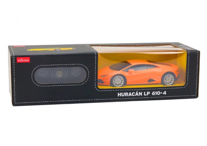 Távirányítós Lamborghini Huracan autó 1:24 Rastar narancssárga