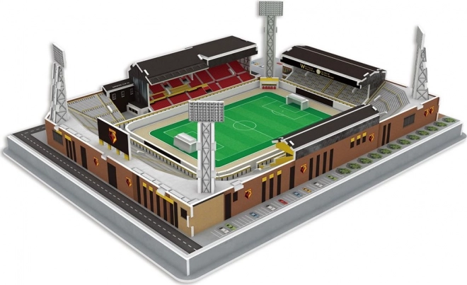 3D stadion puzzle Vicarage Road - Watford